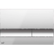Клавиша смыва Alcaplast Basic M1721 Хром глянцевый