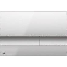 Клавиша смыва Alcaplast Basic M1722 Матовый хром