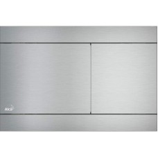 Клавиша смыва Alcaplast Flat Alunox FUN Матовый металл