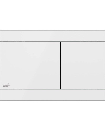 Клавиша смыва Alcaplast Flat Color FUN-WHITE Белая