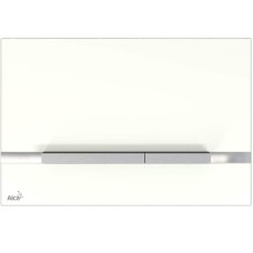 Клавиша смыва Alcaplast Flat Stripe Glass STRIPE-GL1200 Белый