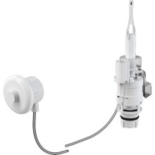 Клавиша смыва Alcaplast MPO10 пневматическая Белая