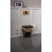 Клавиша смыва Creavit FP8001.04 Золото