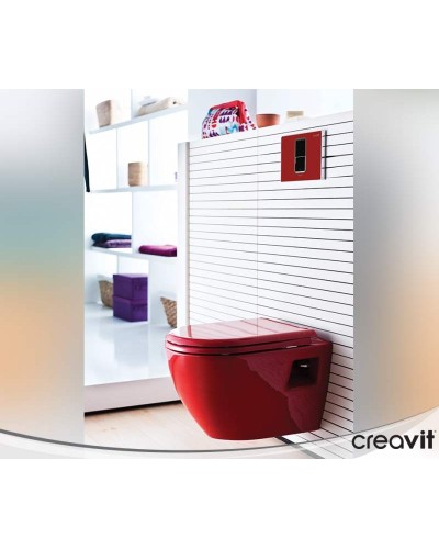 Клавиша смыва Creavit FP8001.01 Красная