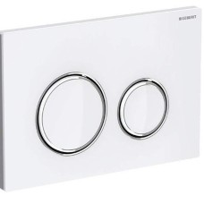 Клавиша смыва Geberit Sigma 21 115.884.SI.1 Белая Хром