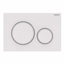 Клавиша смыва Geberit Sigma 20 115.882.11.1 Белая глянцевая и матовая
