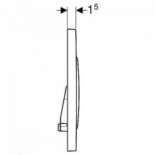 Клавиша смыва Geberit Sigma 20 NEW 115.882.JT.1 Белая