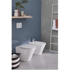 Клавиша смыва Jacob Delafon E20859-00-MWH Белая матовая Белая глянцевая