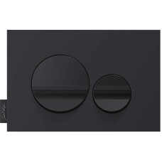 Клавиша смыва Jacob Delafon E20859-7-BMT Черная матовая Черная глянцевая