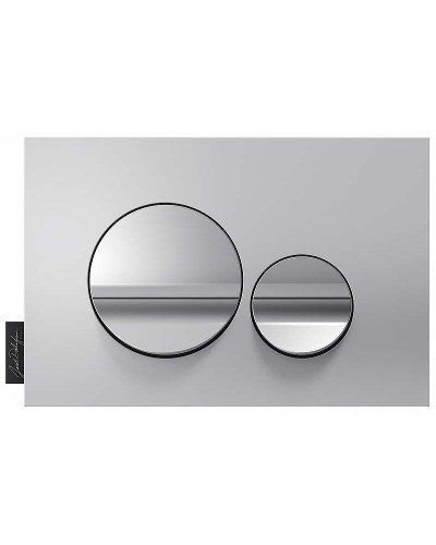 Клавиша смыва Jacob Delafon E20859-CP-MTC Хром глянцевый Хром матовый