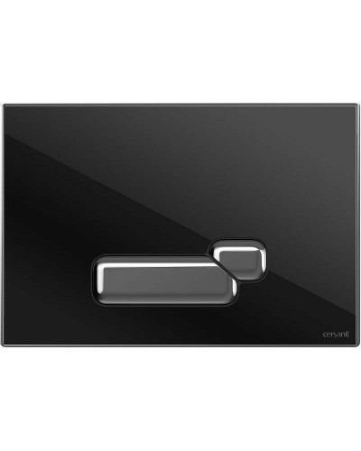 Клавиша смыва Cersanit Actis P-BU-ACT/Blg/Gl Черная глянцевая