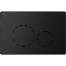 Клавиша смыва AM.PM Pro L I049038 Черная матовая