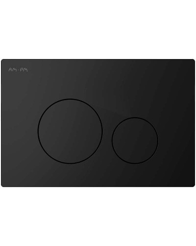 Клавиша смыва AM.PM Pro L I049038 Черная матовая
