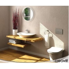 Клавиша смыва Creavit Drop GP2003.00 Хром матовая