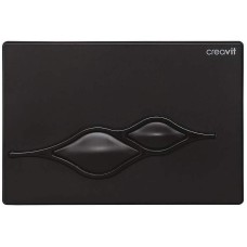 Клавиша смыва Creavit Ufo GP1002.02 Черная глянец