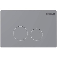 Клавиша смыва Creavit Terra GP9002.00 Серая матовая