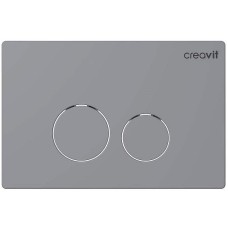 Клавиша смыва Creavit Terra GP9002.00 Серая матовая