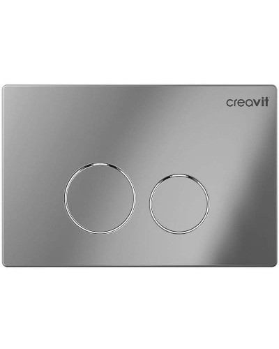 Клавиша смыва Creavit Terra GP9004.00 Хром глянц