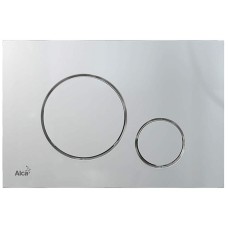 Клавиша смыва Alcaplast Thin M672 Хром матовая