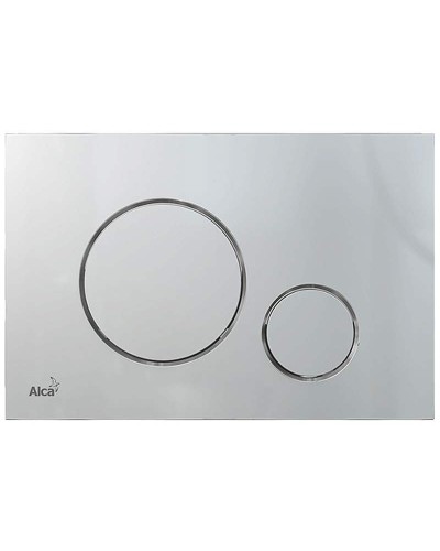 Клавиша смыва Alcaplast Thin M672 Хром матовая