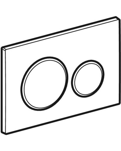 Клавиша смыва Geberit Sigma 20 115.882.16.1 Черная матовая