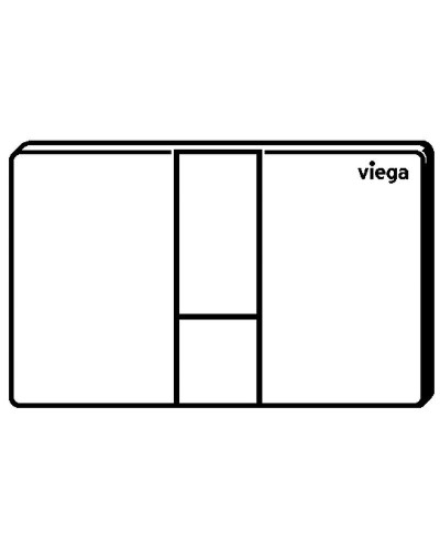 Клавиша смыва Viega Prevista Visign for Style 24 8614.1 773274 Хром матовый