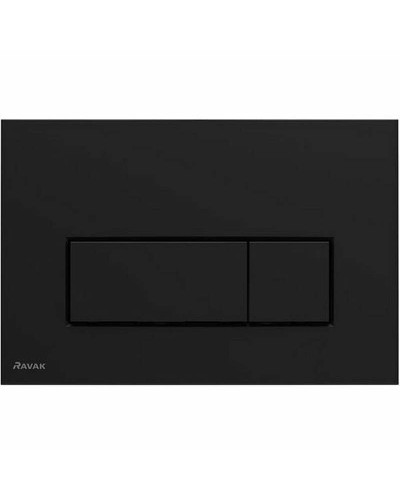 Клавиша смыва Ravak Uni Slim X01744 Черная матовая