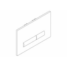 Клавиша смыва BelBagno Genova BB019-GV-CHROME Хром глянцевый