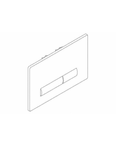 Клавиша смыва BelBagno Genova BB020-GV-CHROME.M Хром матовый