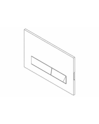 Клавиша смыва BelBagno Marmi BB009-MR-BIANCO Белая