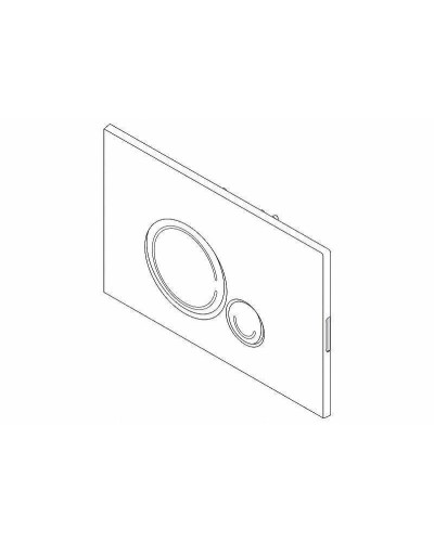 Клавиша смыва BelBagno Sfera BB014-SR-BIANCO Белая