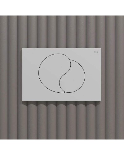 Клавиша смыва Iddis Unifix UNI02MWi77 Белая