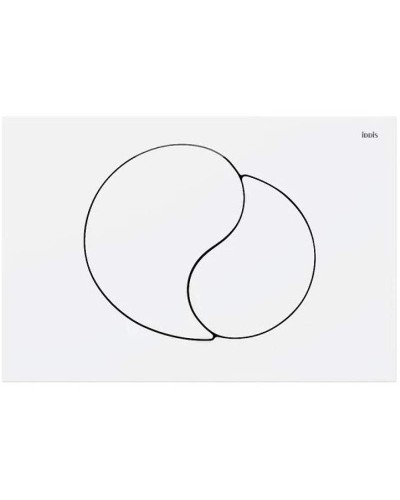 Клавиша смыва Iddis Unifix UNI02MWi77 Белая