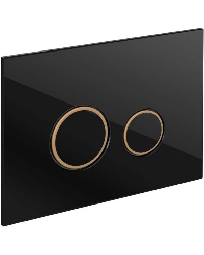 Клавиша смыва Cersanit Twins 64117 Черная