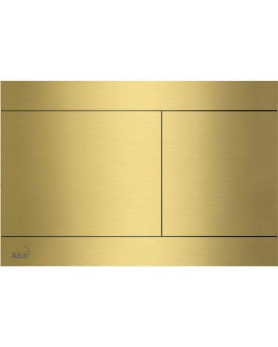 Клавиша смыва Alcaplast FUN-BRASS Матовое золото