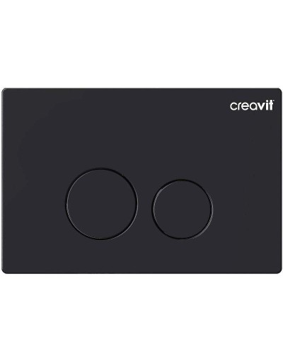 Клавиша смыва Creavit Terra GP9002.01 Черная матовая