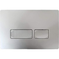 Клавиша смыва Cerutti SPA CR02SV Серебро матовое