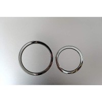 Клавиша смыва Cerutti SPA CR05SV Серебро матовое