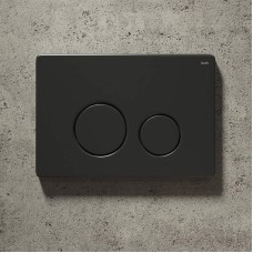 Клавиша смыва Iddis Unisteel UNS01MBi77 Черная матовая