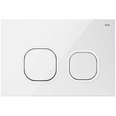 Клавиша смыва Iddis Uniglass UNG01GWi77 Белая