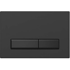 Клавиша смыва Aquatek Slim KDI-0000025 Черная матовая
