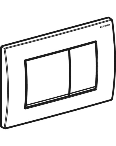 Клавиша смыва Geberit Delta30 115.137.11.1 Альпийский белый