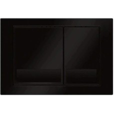 Клавиша смыва Veconi Square VFS-BL VFS001BL Черная матовая