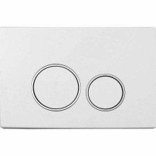 Клавиша смыва Boheme 661 Белая Хром