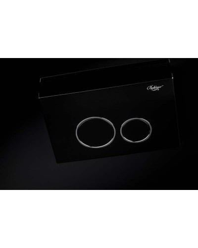 Клавиша смыва Boheme 662 Черная Хром