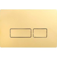 Клавиша смыва Cerutti SPA CR02CG Шампань золотой