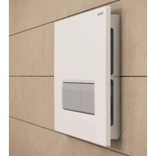 Клавиша смыва Geberit Sigma 40 115.600.SI.1 Белый/алюминий