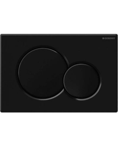 Клавиша смыва Geberit Sigma 01 115.770.DW.5 Черная глянцевая