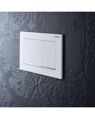 Клавиша смыва Geberit Sigma 30 115.883.KJ.1 Белый/хром