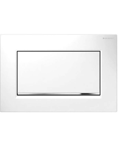 Клавиша смыва Geberit Sigma 30 115.893.KJ.1 Белый/хром